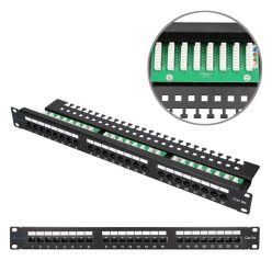 Extralink CAT5e UTP patchpanel, 24 port