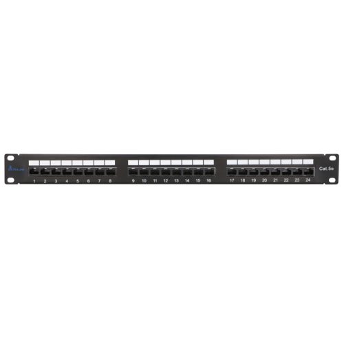 Extralink CAT5e UTP patchpanel, 24 port