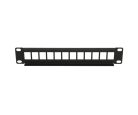 Extralink 12 portos 10"-es patch panel, moduláris, 12 port