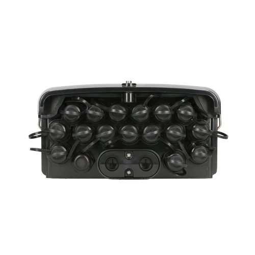 Extralink Jennifer, száloptikai elosztó doboz, 16 magos, fekete, csatlakozóval