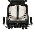 Extralink Jennifer, száloptikai elosztó doboz, 16 magos, fekete, csatlakozóval