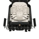 Extralink Jennifer, száloptikai elosztó doboz, 16 magos, fekete, csatlakozóval