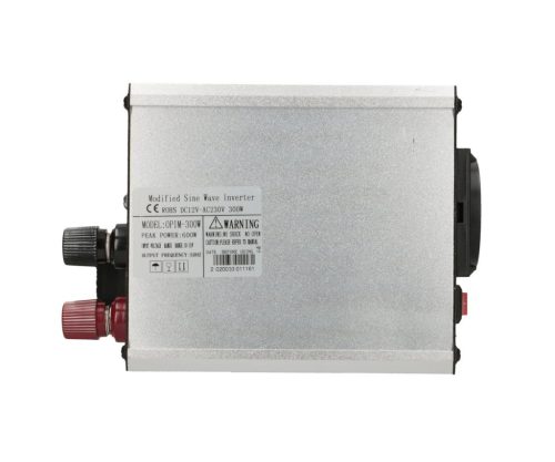 Extralink OPIM-300W, 12V-os feszültségátalakító, 300W/600W, módosított szinuszhullám