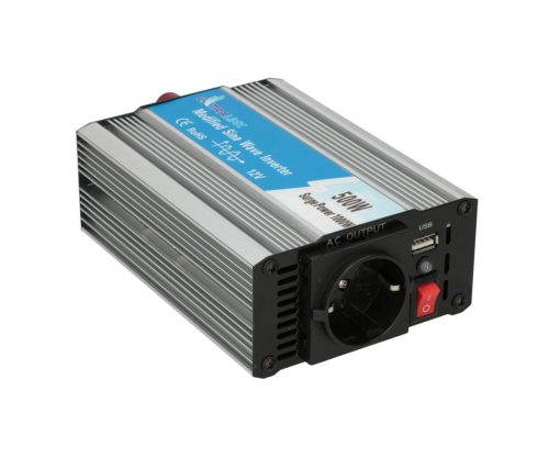 Extralink OPIM-500W, 12V DC to AC inverter, 500W/1000W, modified sine wave