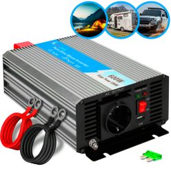   Extralink OPIP-600W, 12V-230V feszültségátalakító, 600W, tiszta szinuszhullám