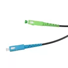 Extralink patch cable, SC/APC-SC/UPC, round, single core, SM, G.657A2, 160 m.
