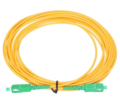 Extralink SC/APC-SC/APC patch cable, single-mode, simplex, G.657A2, 3 mm, 5 m.