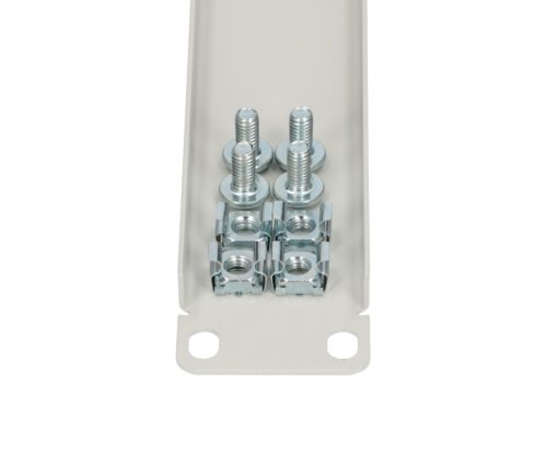 Extralink 1U 19", front empty panel, gray