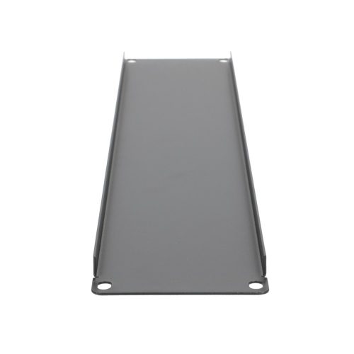 Extralink 2U 19" front empty panel, black