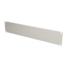 Extralink 2U 19" front blank panel, gray