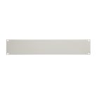 Extralink 2U 19" front blank panel, gray
