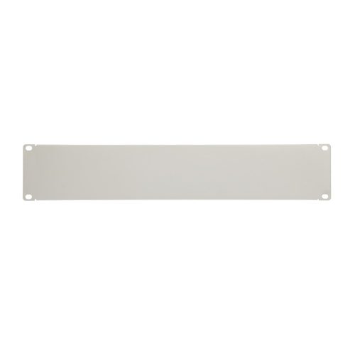 Extralink 2U 19" front blank panel, gray