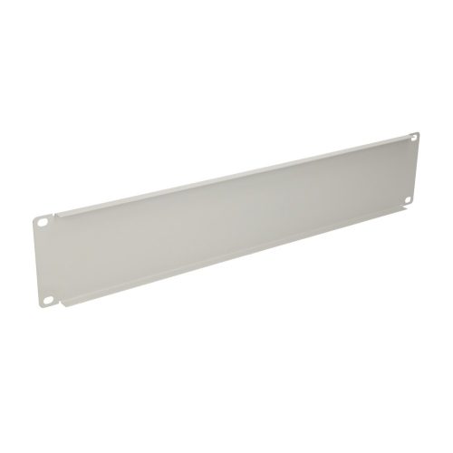 Extralink 2U 19" front blank panel, gray