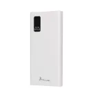 Extralink EPB-067W 10000mAh White, Power Bank, Fast Charging, USB-C