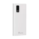 Extralink EPB-067W 10000mAh White, Power Bank, Fast Charging, USB-C