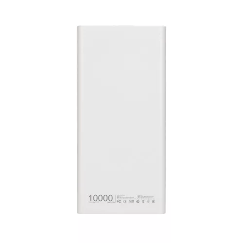 Extralink EPB-067W 10000mAh White, Power Bank, Fast Charging, USB-C