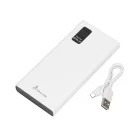 Extralink EPB-067W 10000mAh White, Power Bank, Fast Charging, USB-C