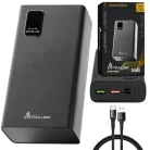 Extralink EPB-068 20000mAh black, powerbank, gyors töltés, USB-C