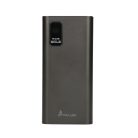 Extralink EPB-069 30000mAh black, powerbank, gyors töltésű, USB-C csatlakozós külső akkumulátor