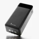 Extralink EPB-124 30000mAh black, powerbank, fast charging, USB-C