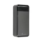 Extralink EPB-124 30000mAh black, powerbank, fast charging, USB-C