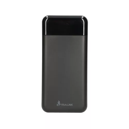 Extralink EPB-124 30000mAh black, powerbank, fast charging, USB-C