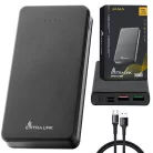 Extralink EPB-078b 10000mAh Black, Power Bank, with USB-C Connector