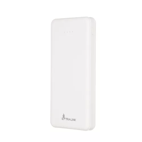Extralink EPB-078W 10000mAh white, powerbank, USB-C