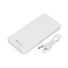 Extralink EPB-078W 10000mAh white, powerbank, USB-C