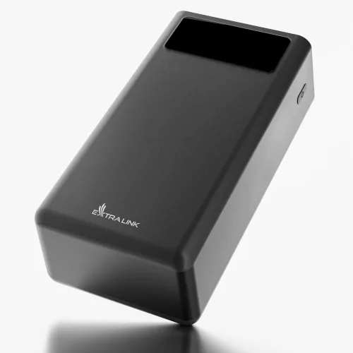 Extralink EPB-114 50000 mAh fekete, powerbank, USB-C csatlakozós külső akkumulátor