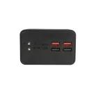 Extralink EPB-114 50000 mAh fekete, powerbank, USB-C csatlakozós külső akkumulátor