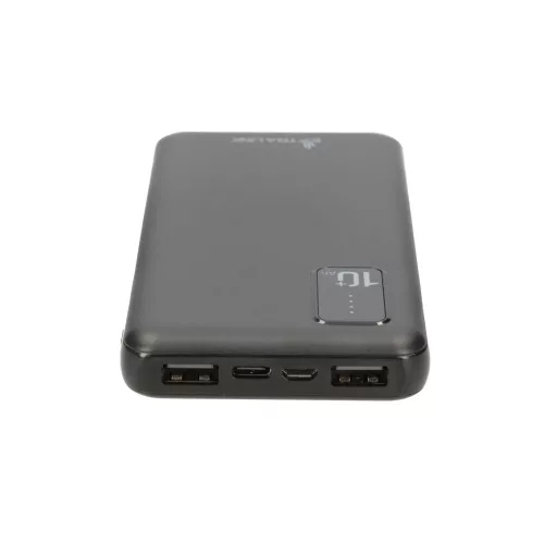 Extralink EPB-098b 10000mAh black, powerbank, USB-C connector power bank