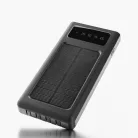 Extralink EPB-091 10000mAh black, powerbank, solar power bank, USB-C