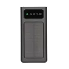 Extralink EPB-091 10000mAh black, powerbank, solar power bank, USB-C