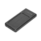 Extralink EPB-091 10000mAh black, powerbank, solar power bank, USB-C