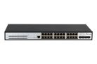 Extralink Chiron Pro, PoE kapcsoló, 24x RJ45 1000 Mb/s PoE, 4x SFP+, L3, kezelhető, 370 W