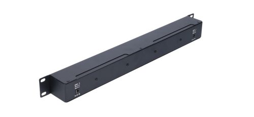 Extralink 12-Port Gigabit PoE Injektor, 12x 1000 Mb/s RJ45, rackmontierbar