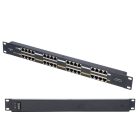 Extralink 16-Port PoE Injektor, 16x 100 Mb/s RJ45, rackmontierbar