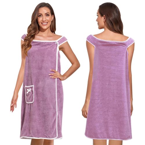 Extralink women's bath towel, sauna tunic, robe, spa pareo, strapless, large size, R-1168