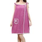 Extralink women's bath towel, sauna tunic, robe, spa pareo, strapless, large size, R-1168