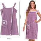 Extralink women's bath towel, sauna tunic, robe, spa pareo, strapless, large size, R-1168