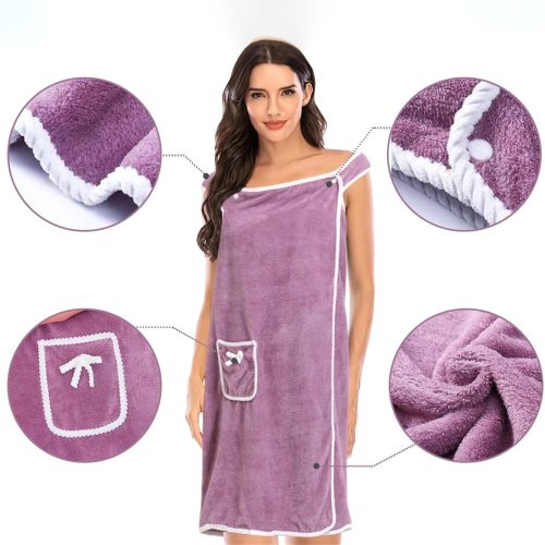 Extralink women's bath towel, sauna tunic, robe, spa pareo, strapless, large size, R-1168