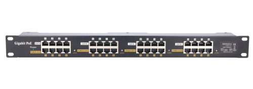 Extralink 16-Port Gigabit PoE Injektor, 16x 1000 Mb/s RJ45, rackmontierbar