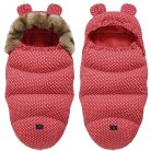 Extralink bébihálózsák babakocsiba, autósülésbe és szánkóra, füles melegített kivitel, 100 cm, S-310 modell.