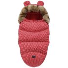 Extralink bébihálózsák babakocsiba, autósülésbe és szánkóra, füles melegített kivitel, 100 cm, S-310 modell.