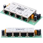 Extralink 4-Port PoE Injektor, 4x 100 Mb/s RJ45, ohne Gehäuse