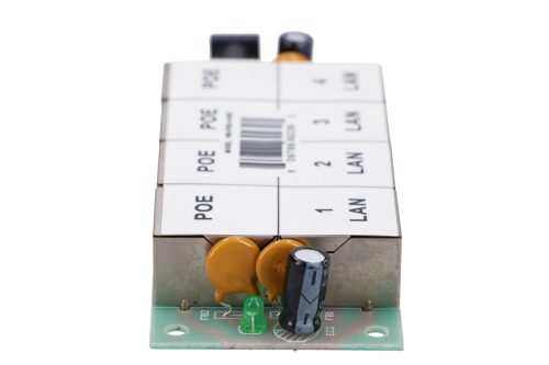 Extralink 4-Port PoE Injektor, 4x 100 Mb/s RJ45, ohne Gehäuse