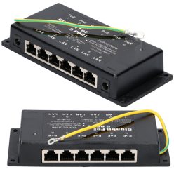 Extralink 6-Port Gigabit PoE Injektor, 6x 1000 Mb/s RJ45