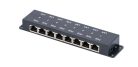 Extralink 8-port PoE-Injektor, 8x 100 Mb/s RJ45