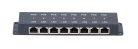 Extralink 8-port PoE-Injektor, 8x 100 Mb/s RJ45